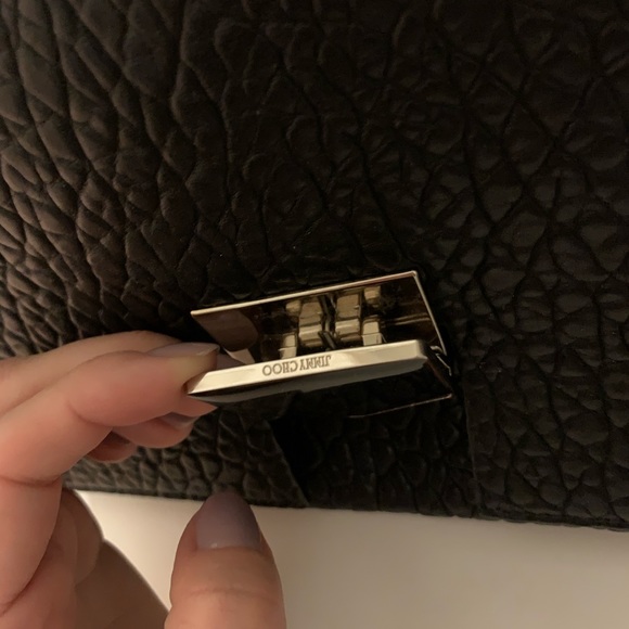 Jimmy Choo Studded Locket Satchel - Picture 2 of 8